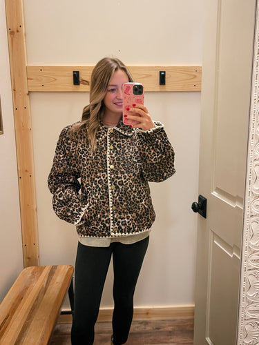 Animal Print Jacket