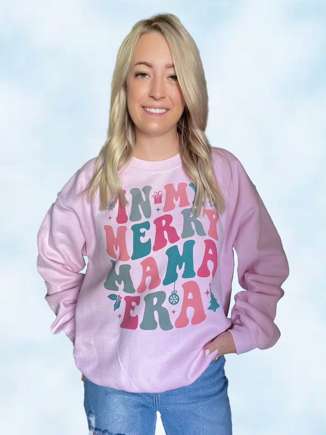 Pink Merry Mama Era Sweatshirt