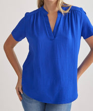 Load image into Gallery viewer, Royal V-Neck Top