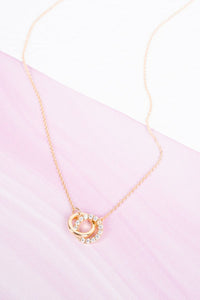 Gold Double Link Necklace