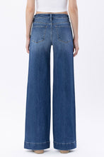 Load image into Gallery viewer, Dark Wash Wide Cuff Trouser