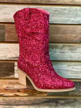 Load image into Gallery viewer, Pink Glitter Boots