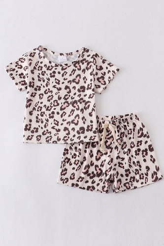 Kids Leopard Short Set