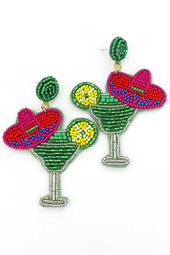 Margarita Beaded Earrings